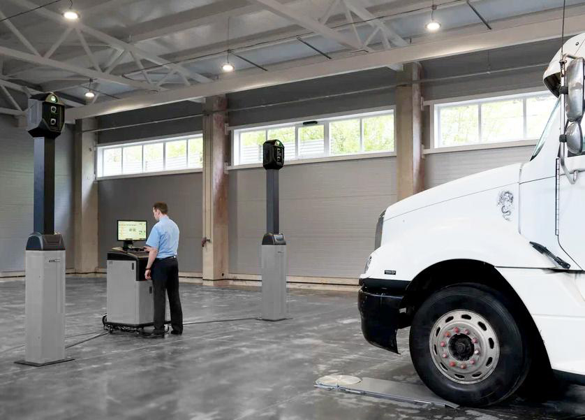Техно Вектор 7 Truck T 7204 HT S стенд сход-развал 3D для грузовых автомобилей
